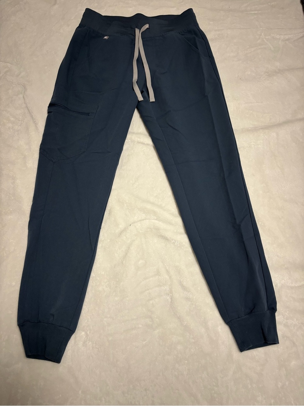 FIGS XS Dark Harbor Jogger Scrub Pants
